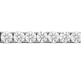 11.20 Ct Round E/F VS Certified Natural Diamond Tennis Bracelet in 14KW