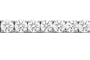 11.20 Ct Round E/F VS Certified Natural Diamond Tennis Bracelet in 14KW