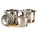 Read Set of 4 Buckingham Stainless Steel Stock Pots RRP £50 Details Set of 4 Buckingham Stainless Steel Stock Pots RRP £50