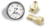 B&M 46054 Fuel Pressure Gauge Set