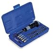 Westward 1VXP3 Screwdriver Bit Set, 1/4 Hex Dr, 33 Pc