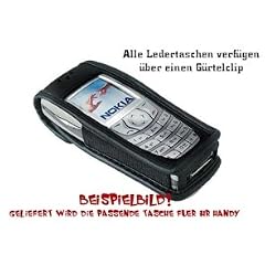 Original Handycop Echt Ledertasche Handy Tasche Sony Ericsson W200 W200i