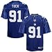 Reebok NFL Equipment New York Giants #91 Justin Tuck Youth Royal Blue Replica Jersey