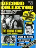 RECORD COLLECTOR MAGAZINE No. 93, The Rolling Stones, Frank Zappa, Bon Jovi