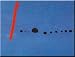 Kitchen & Housewares : Bleu II by Joan Miro. Art Print Poster 39.5 inches width by 27.5 inches height. Highest Quality Art Poster Print