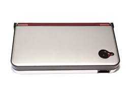 DSi XL Alunminum Metallic Armor Hard Case XL with Screen Protective Filter - Silver