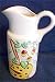 Vintage mij majolica fruit pitcher watermelon Image