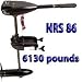 AUSSENBORDMOTOR BOOT ELEKTROMOTOR 86 lbs 24 V Salzwassertauglich Schub 37,2kp 1152 Watt Schubkraft 2780kg Marke: Excursion NRS 86