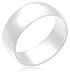 Sterling Silver 8mm Wedding Band