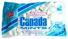 Canada Mints White 12 count by New England Confection Co