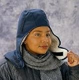 OccuNomix Hot Rods 100% Cotton Twill Shell Navy Blue Winter Liner With White Sherpa Lining