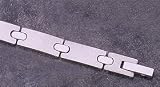 Men's Stainless Steel Bracelet. 6.0mm Wide