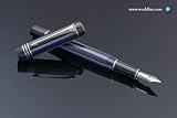 Parker Duofold Pinstripe Navy Ballpoint Pen - 78015
