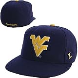 Zephyr West Virginia Mountaineers Slider Fitted Hat 7 1/2