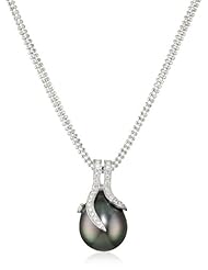 TARA Pearls "Oscar Collection" 18" Tahitian 11x13mm Pearl Pendant Necklace