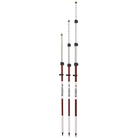 CST Berger 67-4409TMA Tru-Lock (Adjustable Top) Prism Poles 8', 10ths metric - Lightweight... by CST/Berger