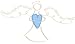 RoomMates RMK1893GM Boy Guardian Angel Peel and Stick Giant Wall Decal