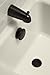 Kohler K-T37396-2BZ PureFlo Cable Bath Drain Trim with Traditional Push Button Handle, Oil Rubbed Bronze