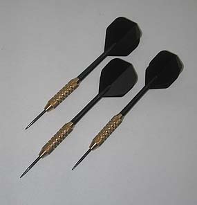 Accudart 20 Gram Steel Tip Darts - Extra Flights and Shafts
