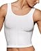How To Measure Bra Sizes : Barely There Micro Stretch Cotton Seamless Tank Top Black M