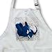 Jos Fauxtographee Realistic - Adorable Baby Boy Laying on Ground at Park in Blue Sweat suit With His legs and Chubby Hands in Air - Aprons