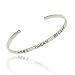 Inspire Sterling Silver .925 'Hope' Dream' 'Believe' Word Talk Bangle
