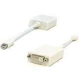 Apple Mini DisplayPort to DVI adapter cable for use with Unibody MacBook,  Pro , Air etc