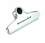 KitchenAid Professional Large Stainless Steel Bag Clip w/Silicone, Stainless Steel