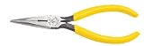 31FKMG0VR4L. SL160  Klein D203 5 5 Inch Standard Long Nose Pliers Side Cutting