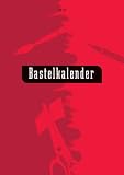 Produkt-Bild: Bastel-Kalender klein, rot: Jahresunabh&auml;ngig