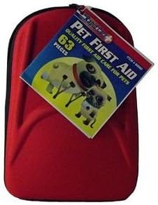 Pet First Aid Kit - 63 Pieces