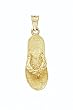 14K Flip-Flop Sandal Pendant - GH15202