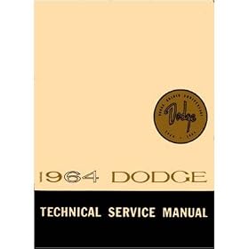 1964 DODGE 330 440 DART Shop Service Repair Manual Book