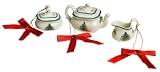 Spode World of Christmas Ornaments, Christmas Tea Time Minis, Set of 3
