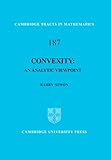 Convexity : an analytic viewpoint
