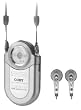 POCKET RADIO/NECK STRAP AM/FM SILVER
