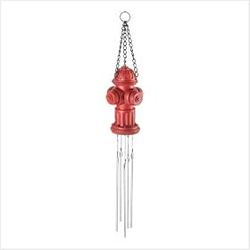Fire Hydrant Windchime #38477 by TIMESLOT ENTERPRISES