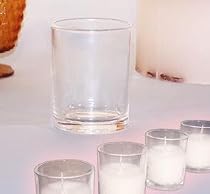 Clear Glass Votive Holders (1 Dz)