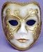 Venetian Heart 1/2 Mask