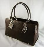 Christian Dior Lady Dior Brown Large New Style Handbag