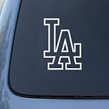 Los Angeles LA Dodgers - Car, Truck, Notebook, Vinyl Decal Sticker #2714 | Vinyl Color: White