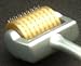 TITANIUM NEEDLE DERMA TREATMENT ROLLER.1.0mm,FDA Approved,Wide Body and Angled handle for control of Roller.For Wrinkles,Acne,Stretch-marks,Hair Loss,Scars.