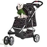 Petzip 1st Class Luxury Pattern Jogger - Black