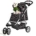 Petzip 1st Class Luxury Pattern Jogger, Black