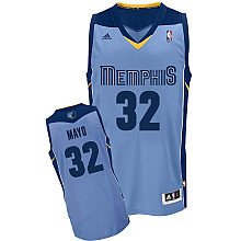 Adidas Memphis Grizzlies O.J. Mayo Youth (Sizes 8-20) Revolution 30 Swingman Alternate Jersey Medium