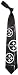 NFL Pittsburgh Steelers Brushed Steel Silk Necktie Tie