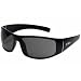 SUNCLOUD ATLAS MATTE BLACK SUNGLASSES - O/S - GRAY POLARIZED