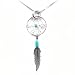 Dream Catcher Turquoise Sterling Silver 18