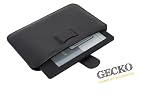 Die original GeckoCovers Universal H�lle f�r den Sony PRS T1 , Amazon Kindle 4 , Amazon Kindle Touch , Kobo Touch and Icarus go E-Reader Ebook Cover H�lle Sleeve Universalh�lle schwarz / black - Mit original Gecko Applikation
