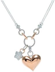 1/2 Ct Tw Diamond Heart 17 by US Gems